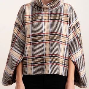 Kal Rieman Plaid Top size XS